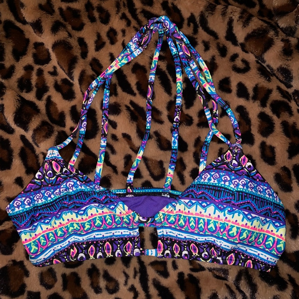 Strappy back bikini top
